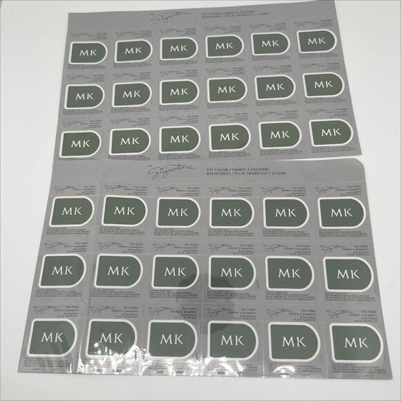 Lot of Mary Kay Signature Eye Color Eye Shadow Sample Cards 72 Total - Picture 4 of 5